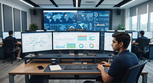 Network Operations Center workspace